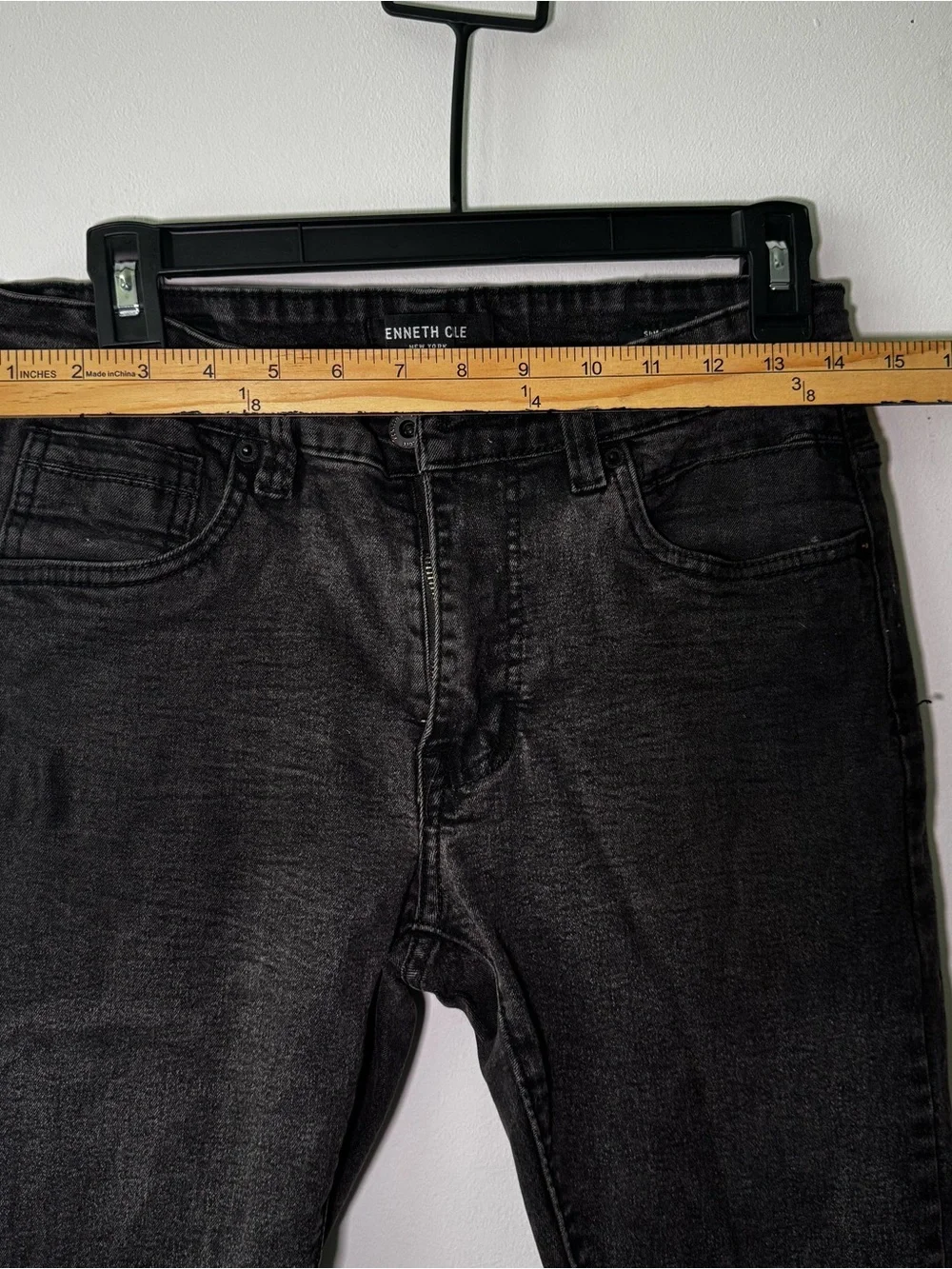 Kenneth Cole Black Skinny Jeans